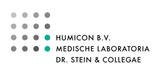 Het officiële logo van Humicon B.V. en Medische Laboratoria Dr. Stein & Collegae, een vaste partner van OnlineLab.shop.